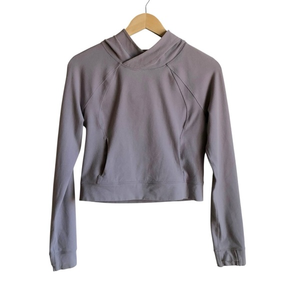 Lululemon Nice & Natural Popover Top 4 Dusty Dawn Purple - Picture 2 of 10